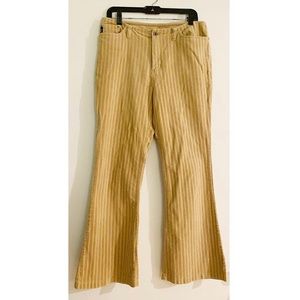 Corduroy flare pants